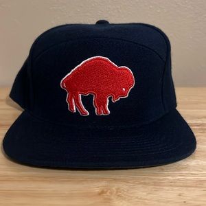 Vintage Mitchell and Ness Buffalo Bills snapback hat